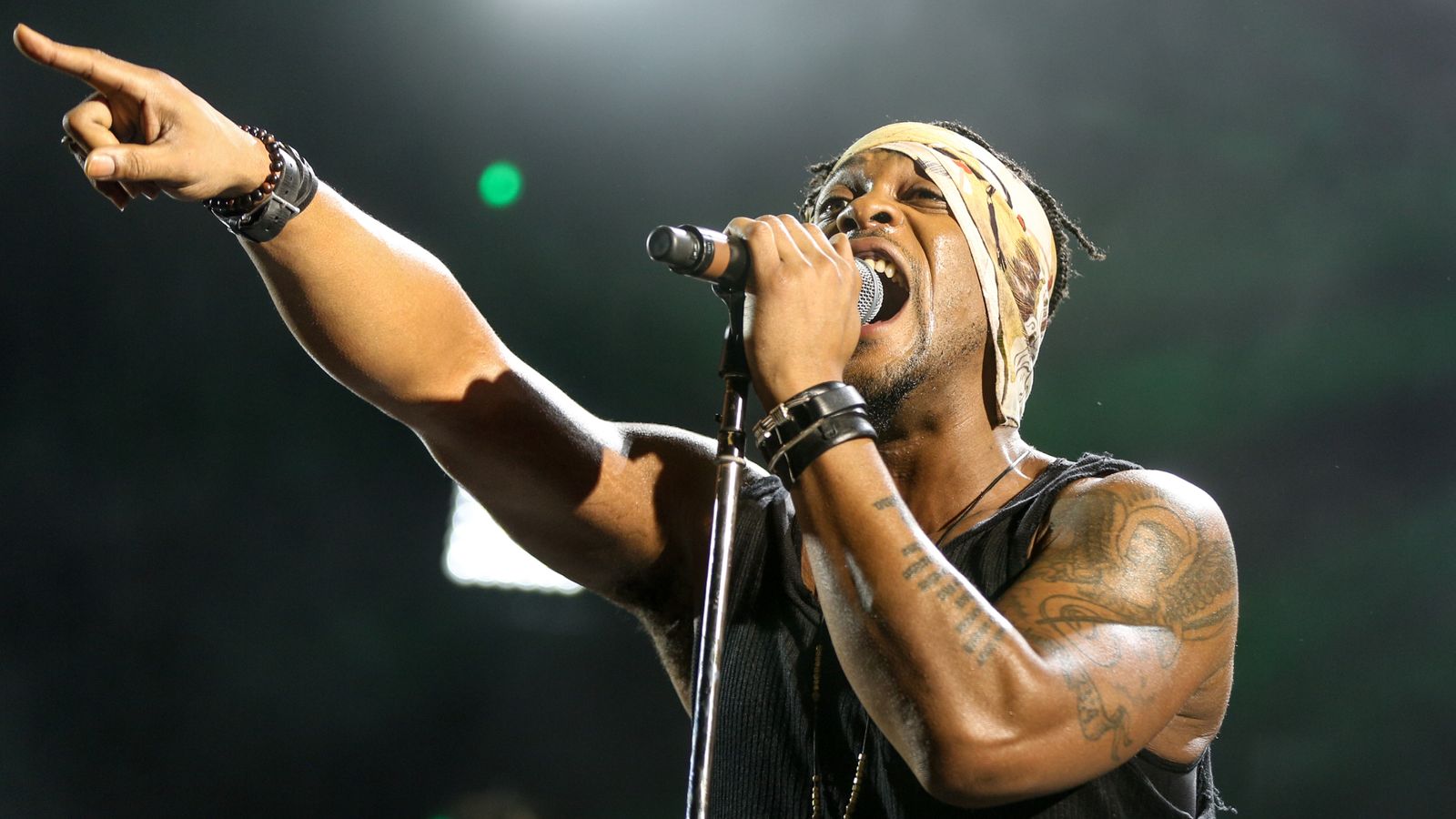 D'Angelo performing in 2015. Pic: AP