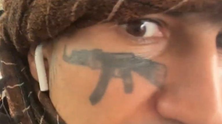 Fayaz Khan posted a TikTok video of him appearing to threaten to kill Nigel Farage. Pic: PA