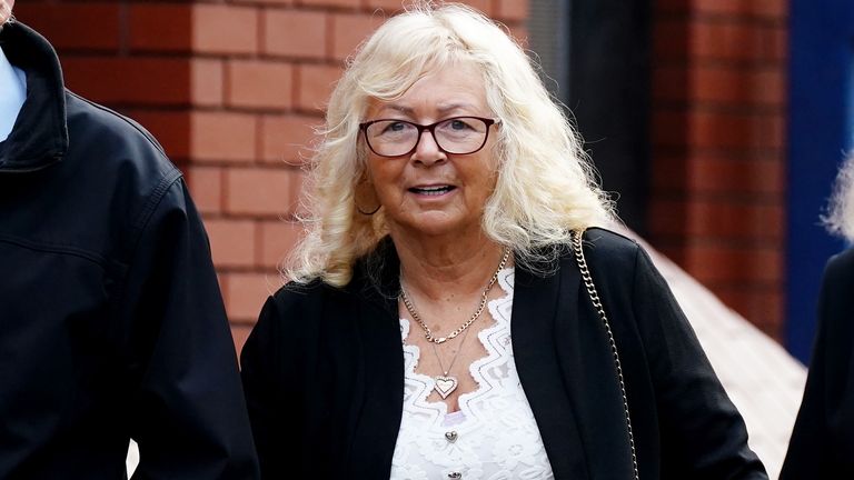 Co-defendant Karen Spragg. Pic: PA