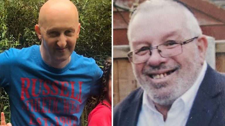 (L-R) Victims Adrian Daulby and and Melvin Cravitz. Pics: Family handout/Greater Manchester Police
