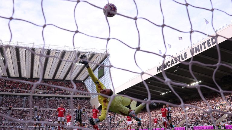 There were human rights concerns over Newcastle United's takeover by a Saudi-led consortium in 2021. Pic: Reuters