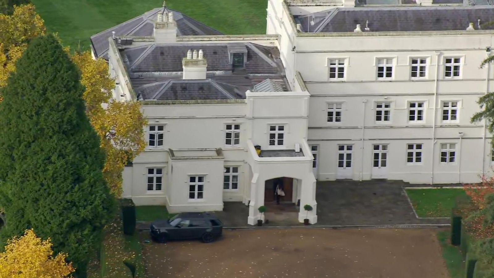 Prince Andrew has lived at Royal Lodge for more than 20 years. Pic: Sky News