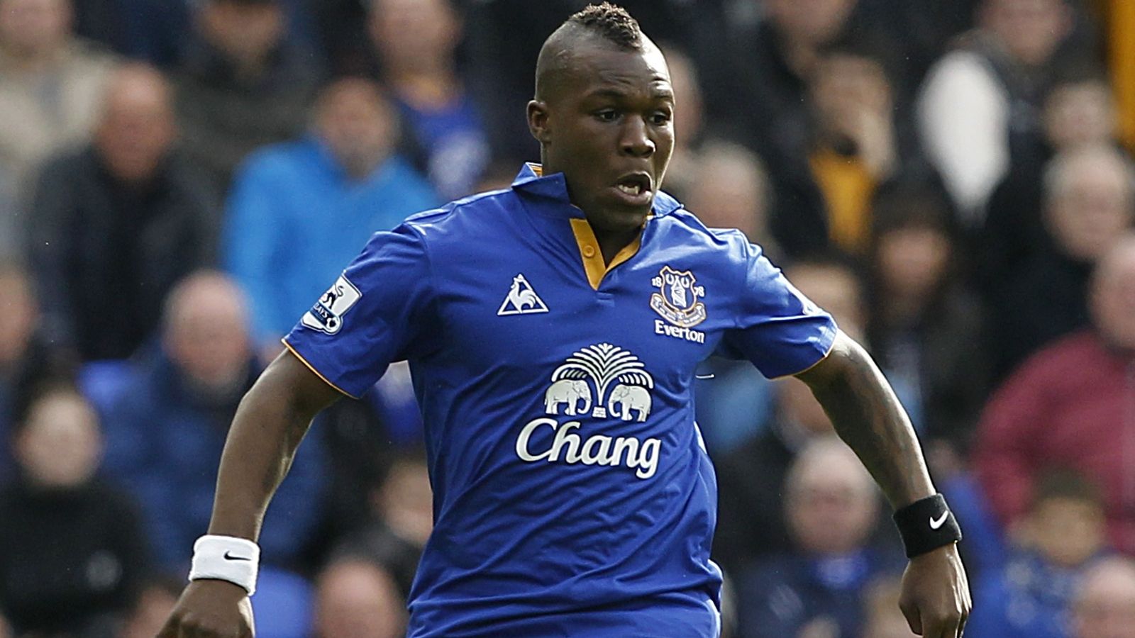 Royston Drenthe was rushed to hospital after suffering a stroke. Pic: PA