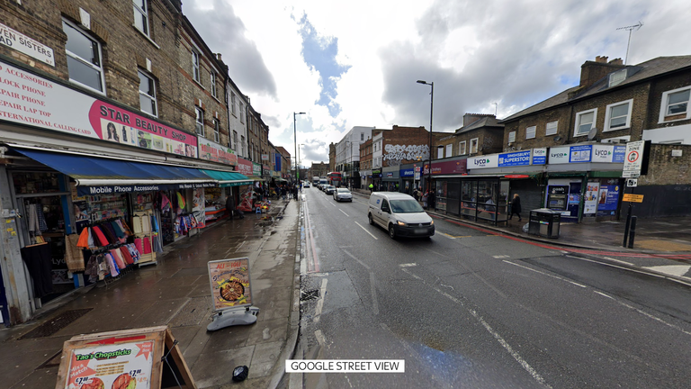 Seven Sisters Road, north London. Pic: Google Street View
