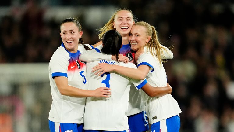 Aggie Beever-Jones gave England the lead against Australia