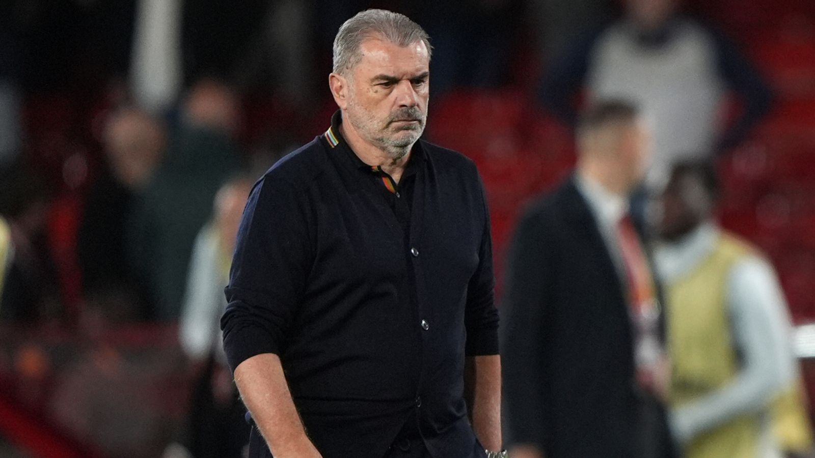 Ange Postecoglou was booed by Nottingham Forest fans