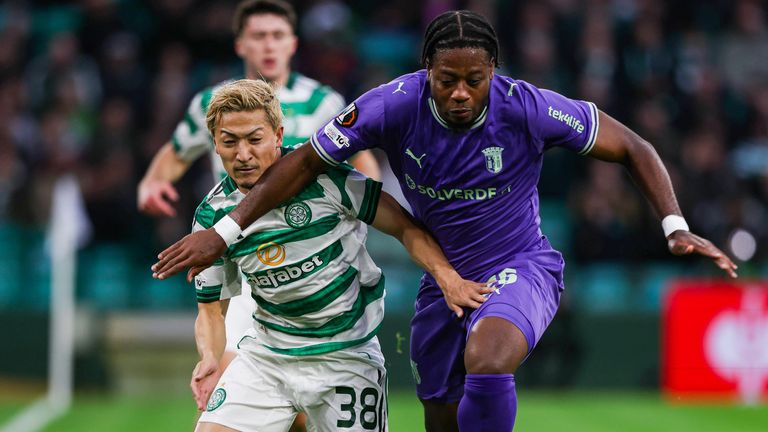 Celtic's Daizen Maeda is struggling for form