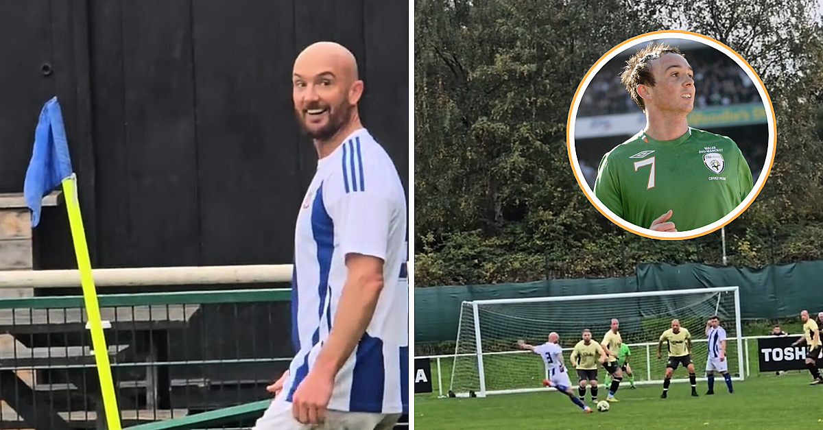 Stephen Ireland Starring In Sunday League Team Of Ex-Prem Stars