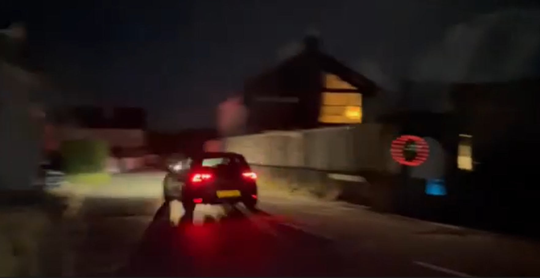 WATCH: "Antisocial" driving incident nearly ended in head-on collision