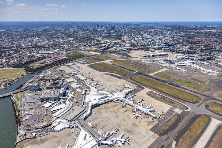 The plane made an emergency landing at Sydney Airport. Photo: Getty Images