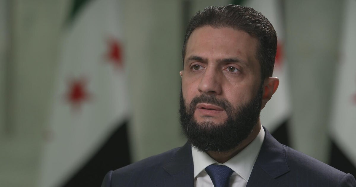 Syrian President Ahmed al-Sharaa