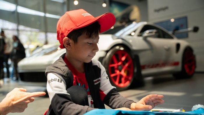 Porsche helps create unforgettable experiences for children with critical illnesses