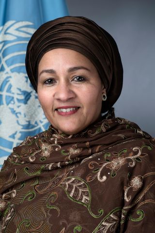 Official portrait of Amina J. Mohammed
