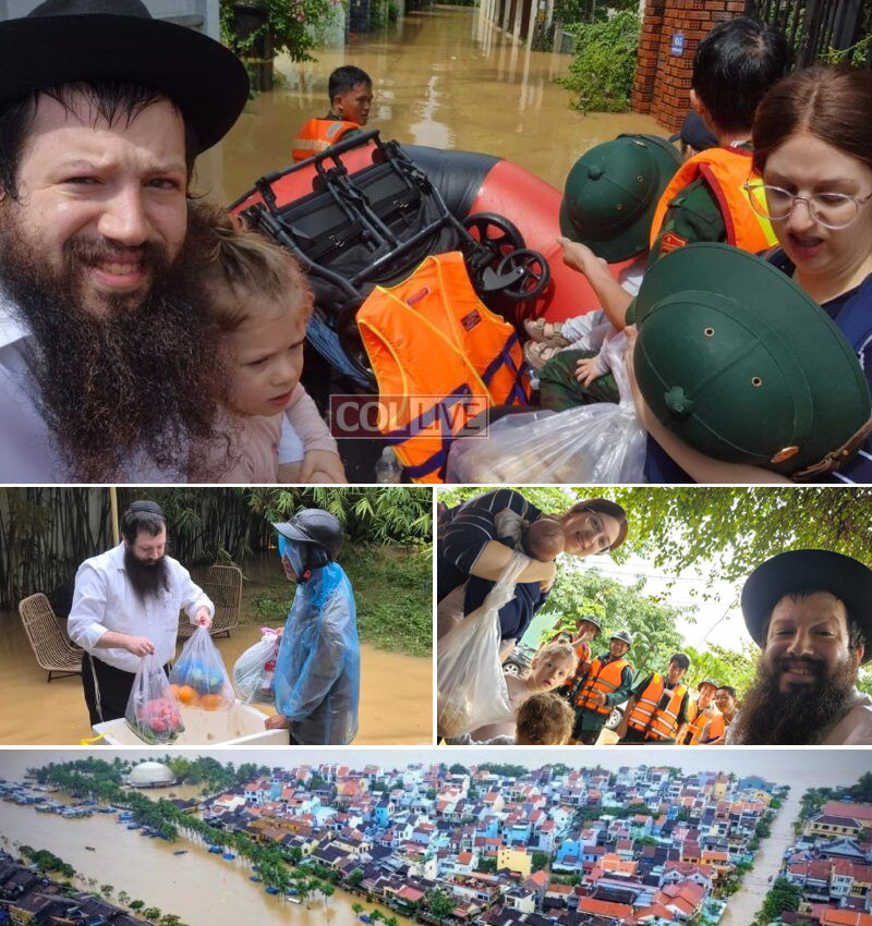 Devastating Floods Strike Chabad House in Hoi An, Vietnam