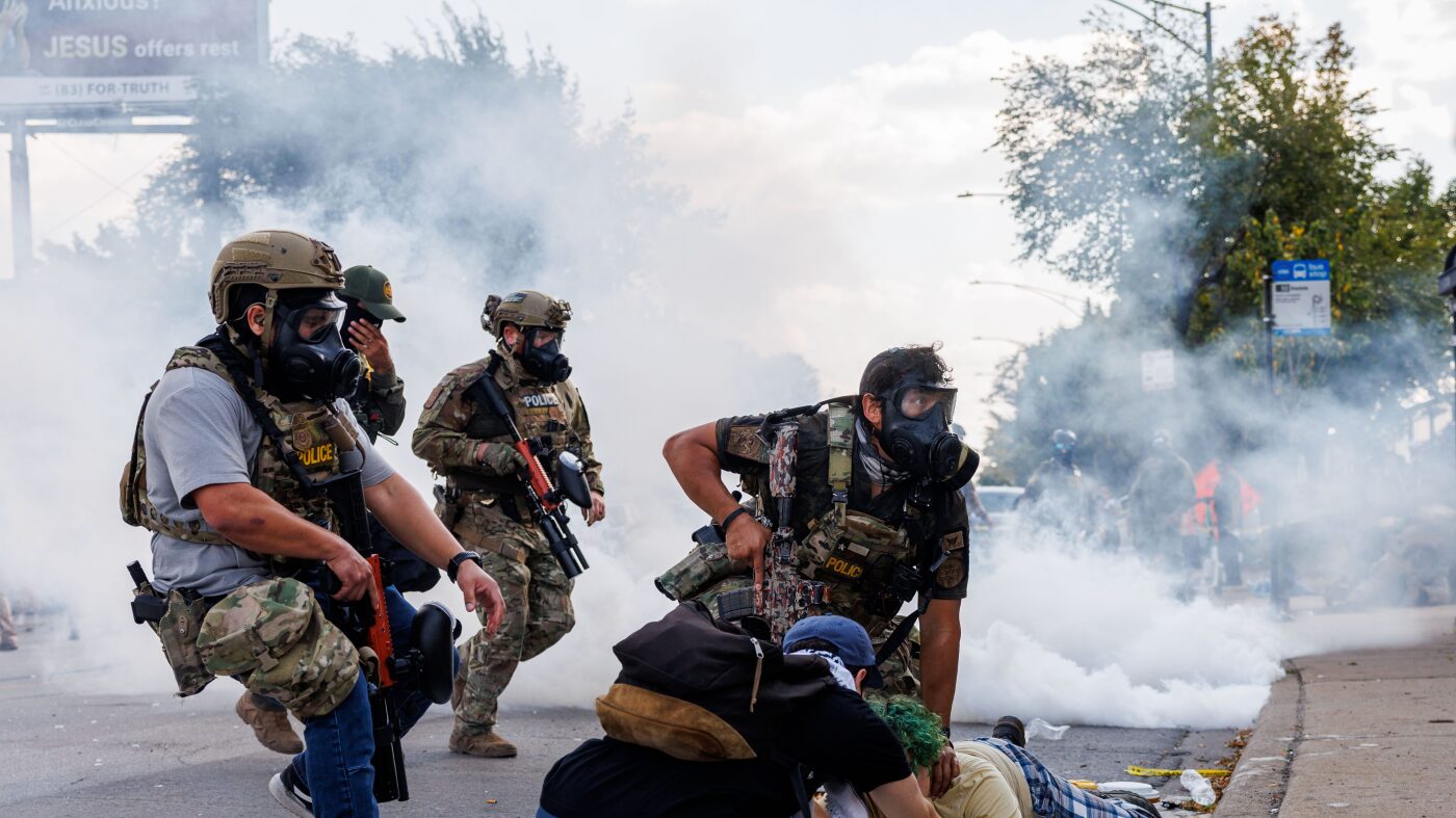 Concerns mount over increased violence among federal immigration agents : NPR