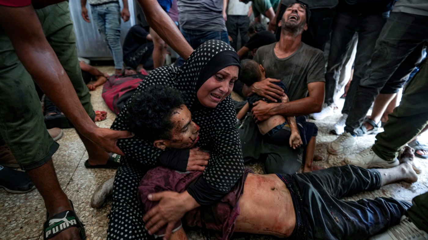 These numbers show how 2 years of war have devastated Palestinian lives in Gaza : NPR