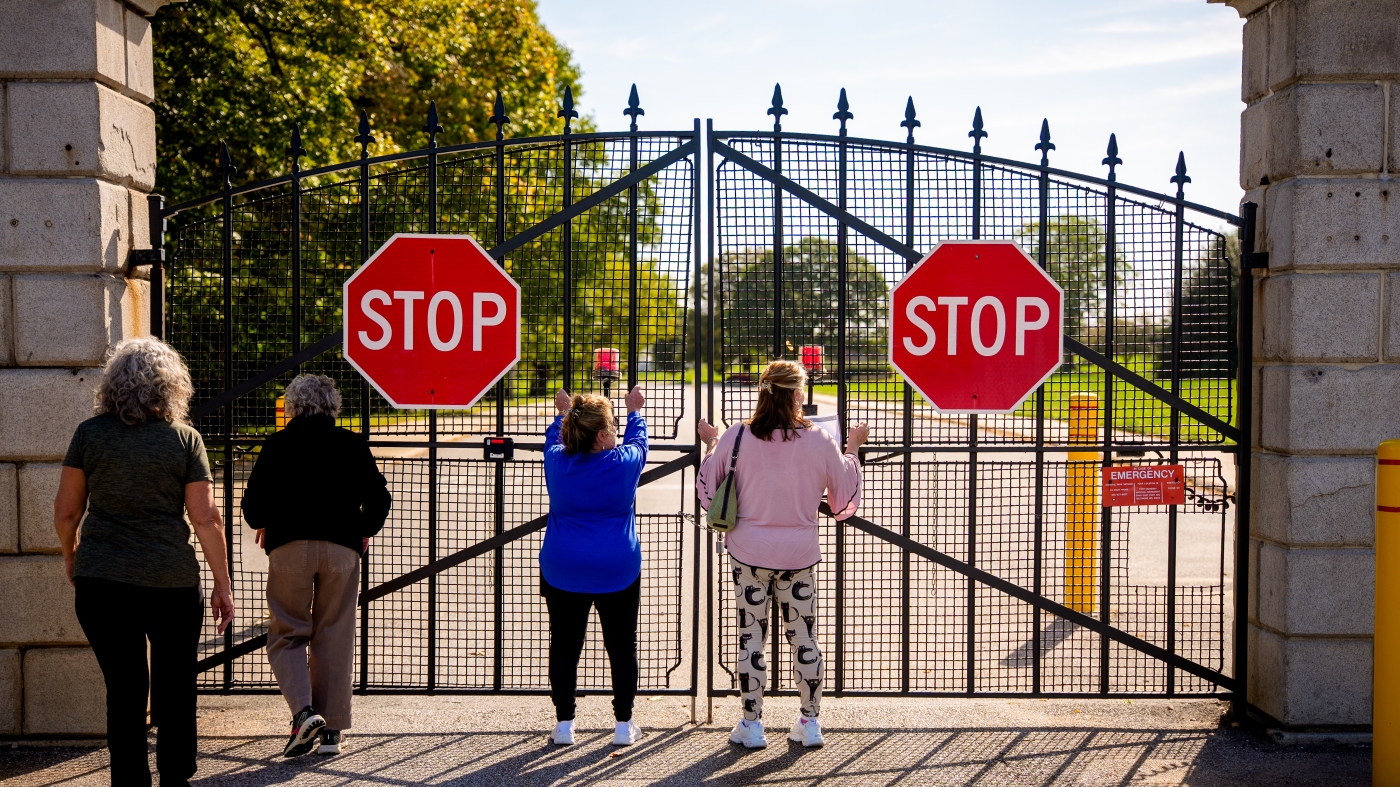 The federal government is shut down. Here's what that means in your community : NPR