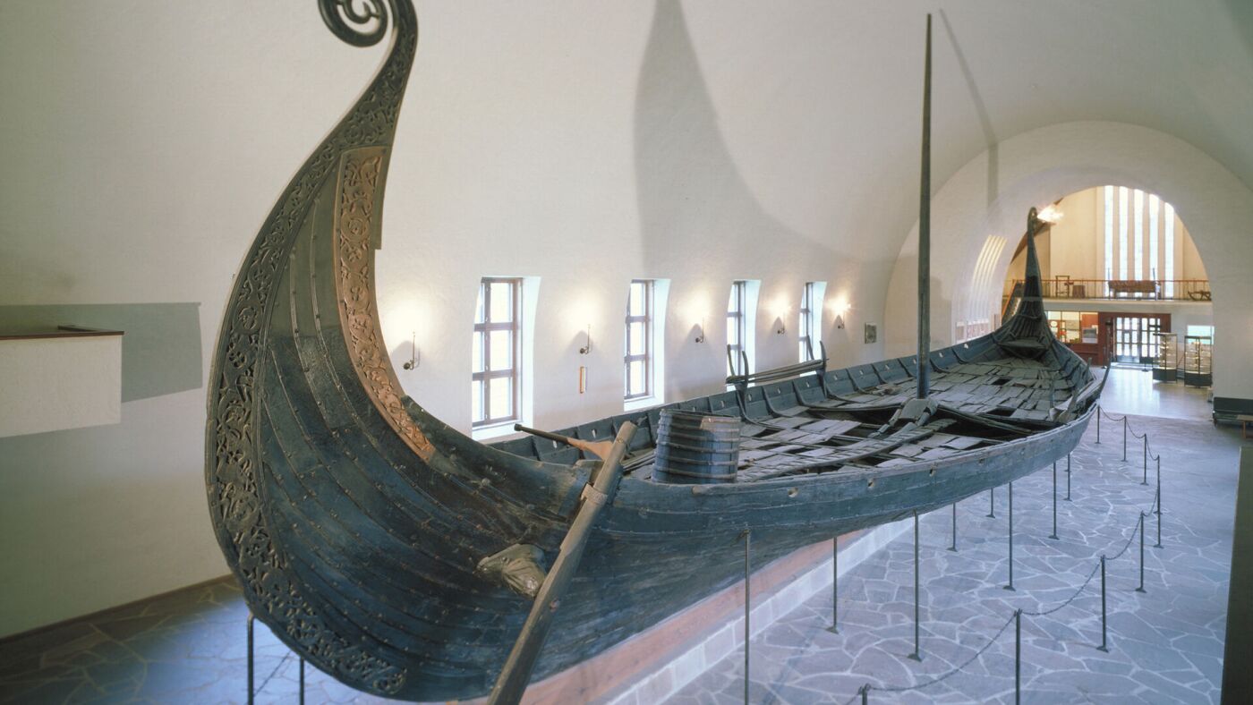 Oseberg longship, built by Vikings, completes its final voyage : NPR