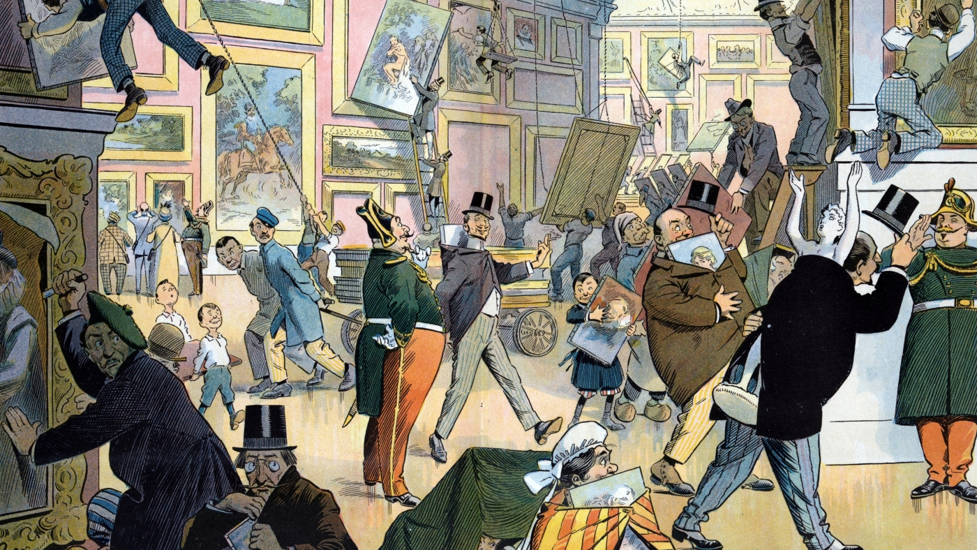 Louvre Museum robbery calls to mind other high-profile heists : NPR