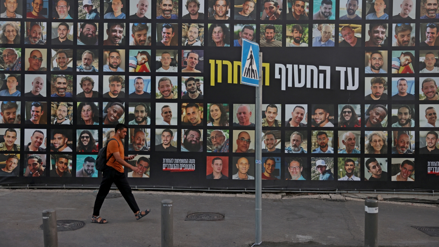 20 hostages held in Gaza poised for release : NPR