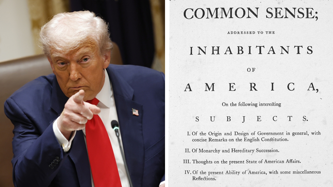 Trump uses 'common sense' to make a political point : NPR