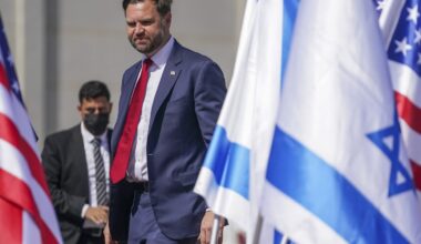 US vice president in Israel to shore up fragile ceasefire in Gaza