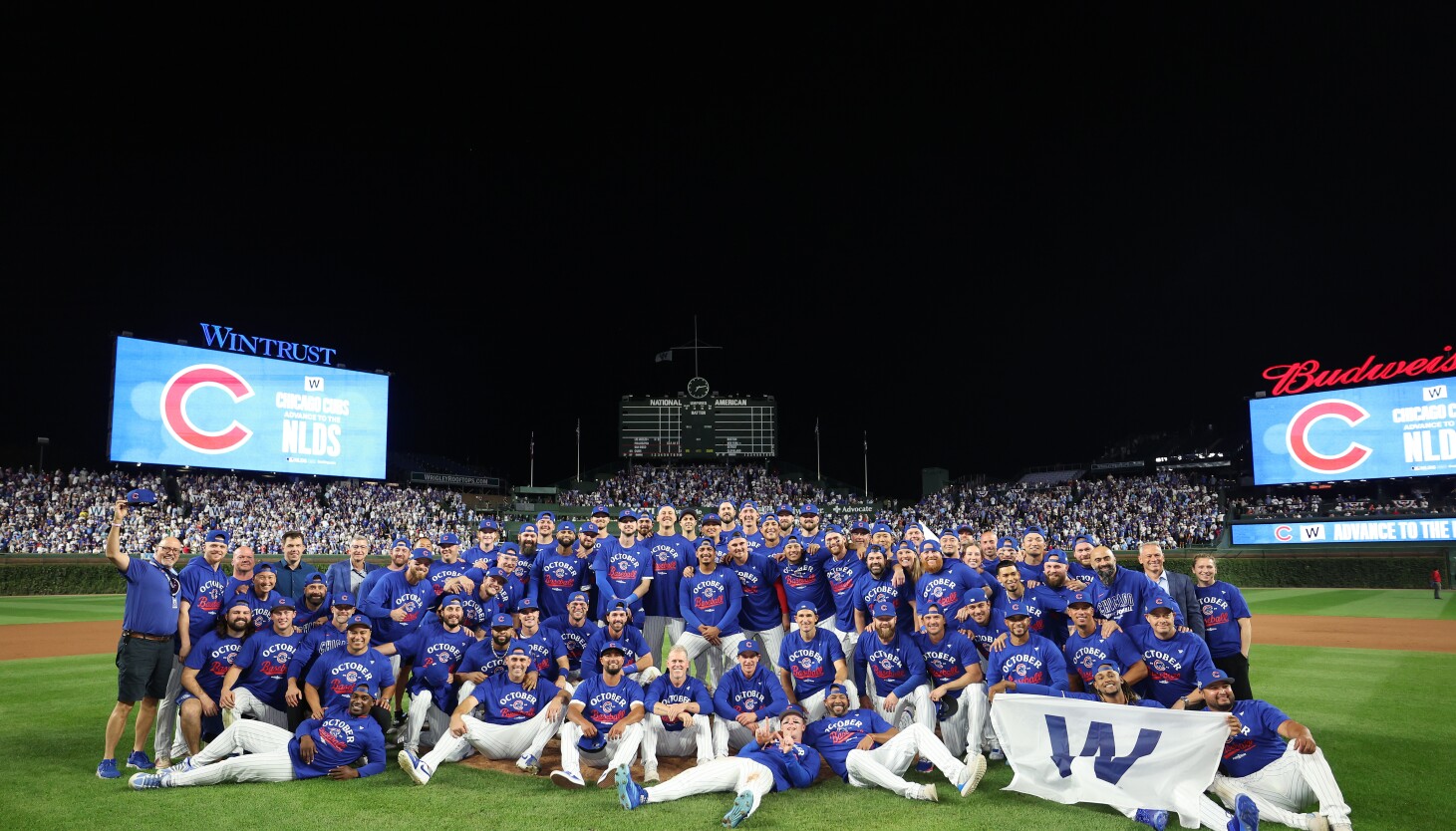 Cubs beat Padres 3-1 in Game 3 of the wild-card series to advance to National League Division Series