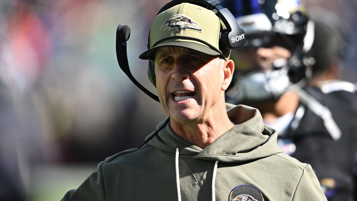 John Harbaugh: Ravens made an "honest mistake" in Lamar Jackson practice designation