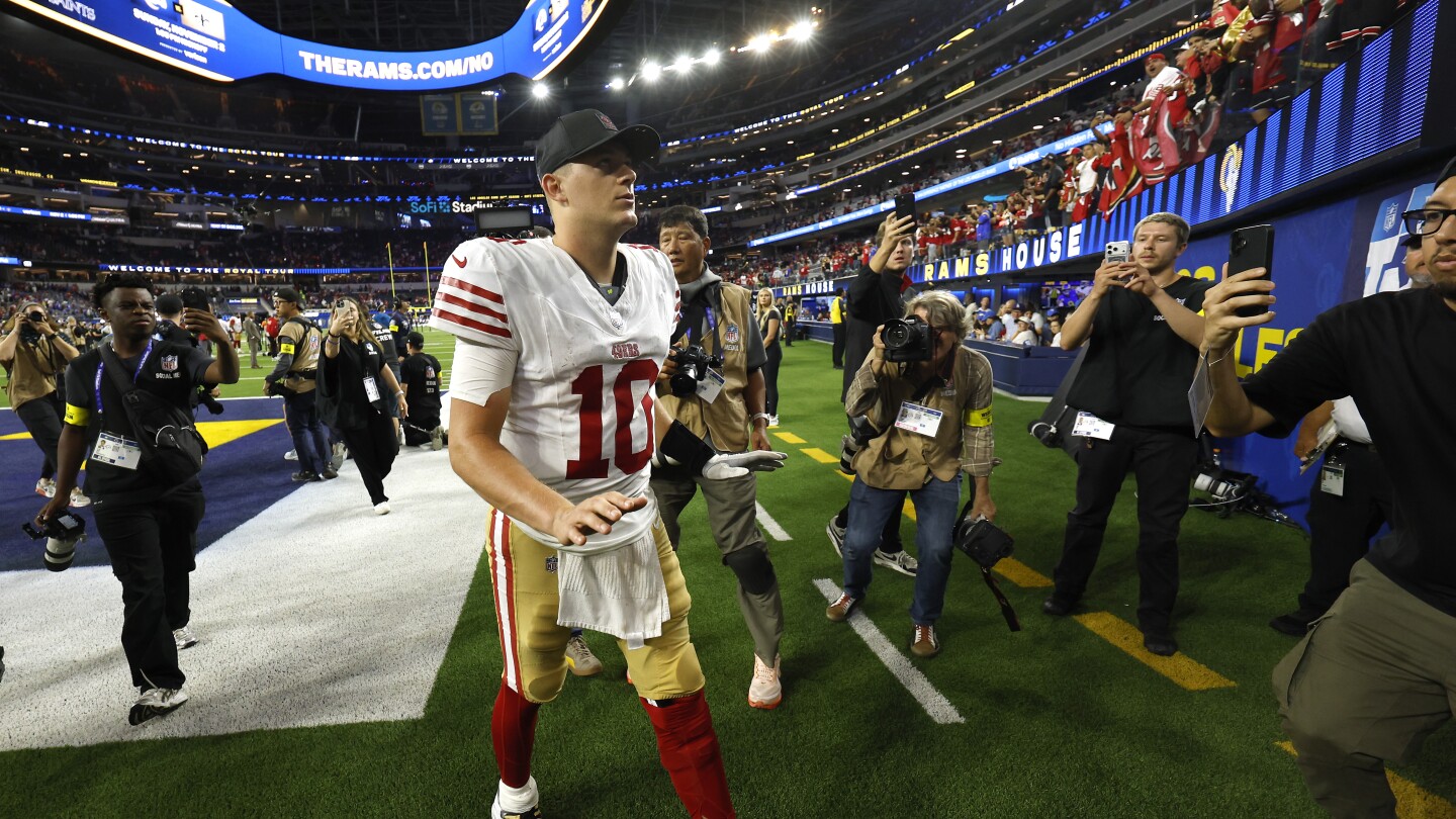 Mac Jones: I'm just trying to get some wins for Brock Purdy