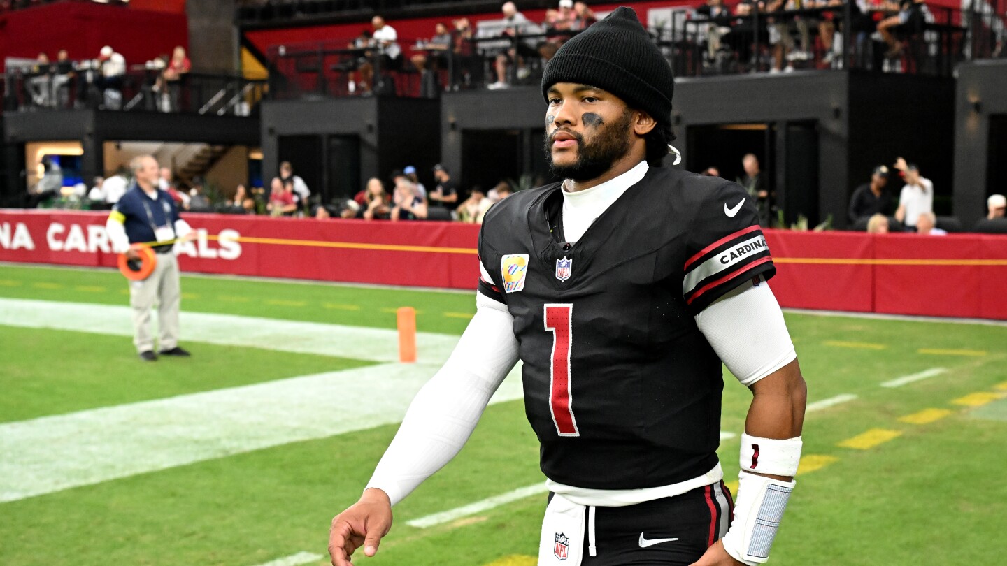 NFL 2025 Week 6 early inactives: Kyler Murray officially out for Cardinals