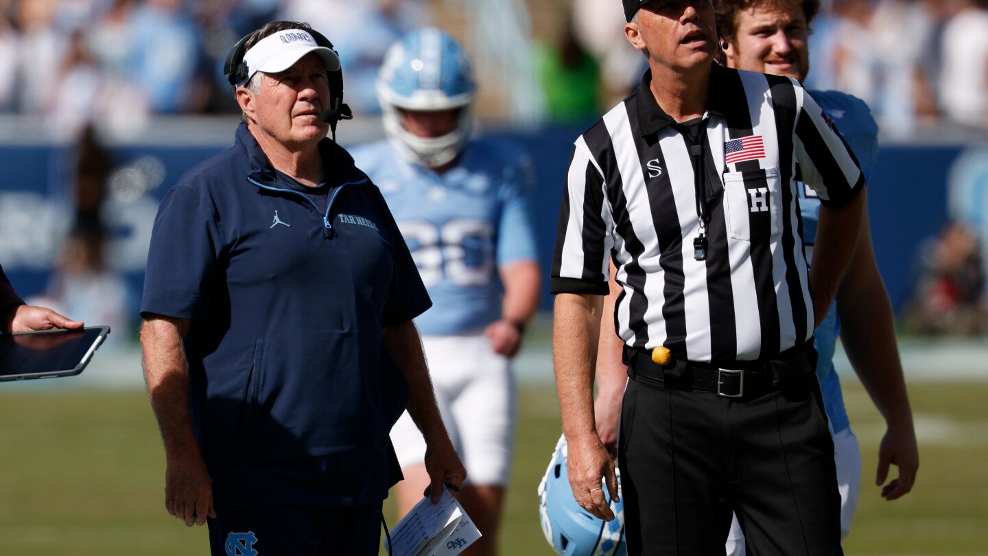 Bill Belichick's gutsy two-point conversion call falls short, North Carolina loses 17-16