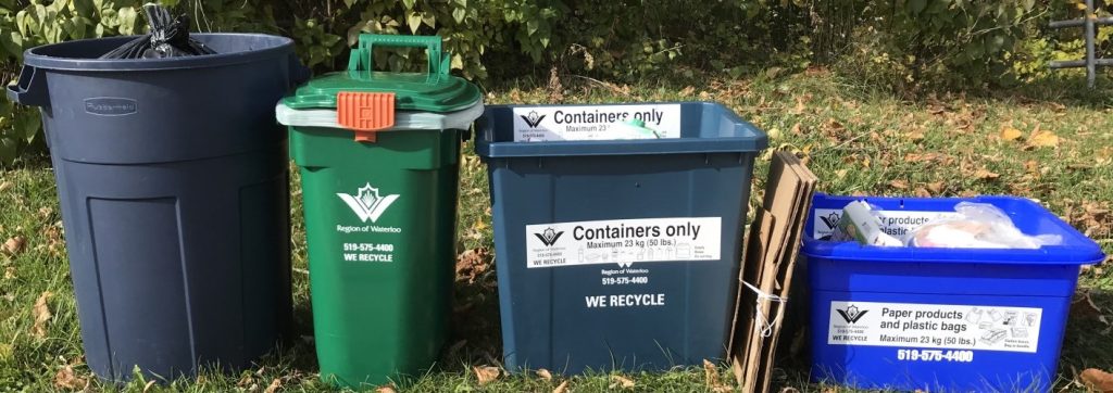 waste collection bins waterloo