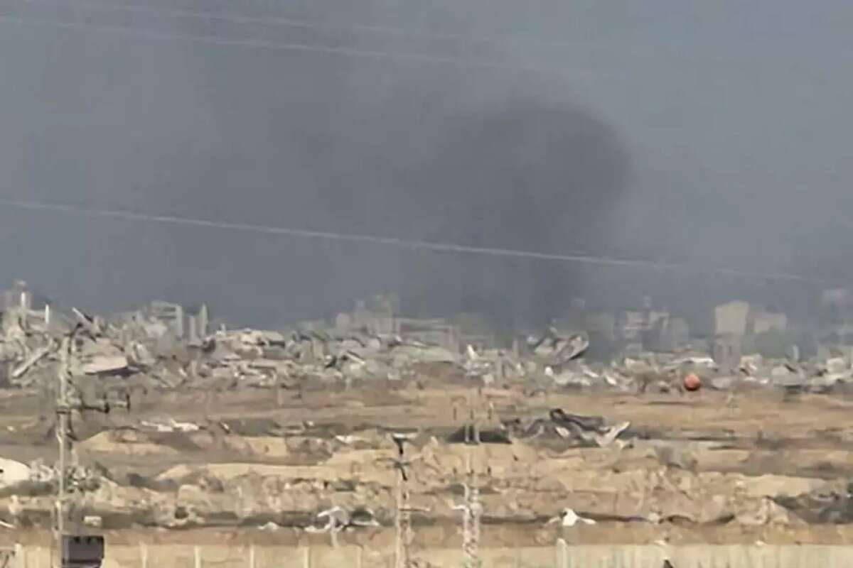 Israeli airstrikes in Rafah following ceasefire violation by Hamas