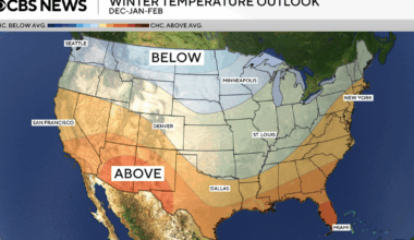 Maps show NOAA's new winter forecast for the U.S. Here's what to know.