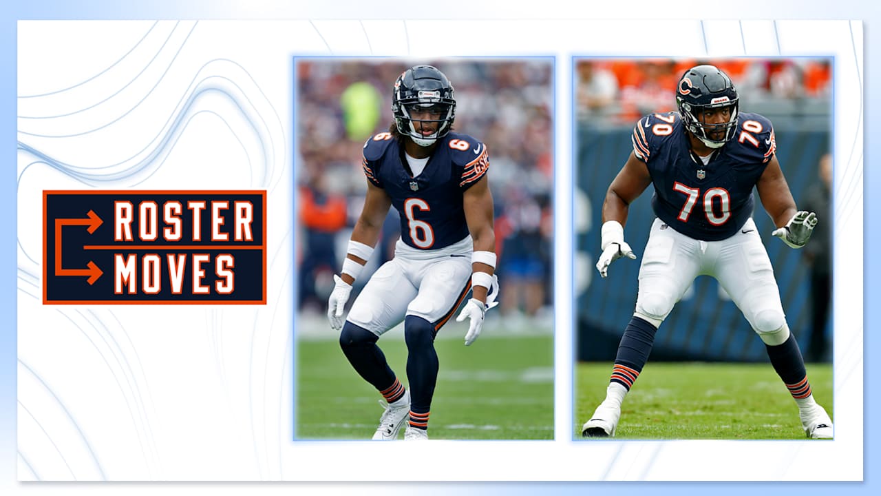Chicago Bears place two on IR, sign Ford and elevate two