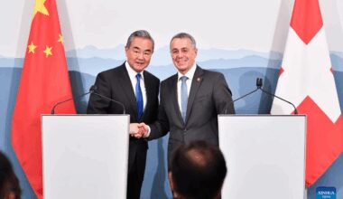 Chinese FM outlines China's positions on first-phase Gaza ceasefire agreement-Xinhua