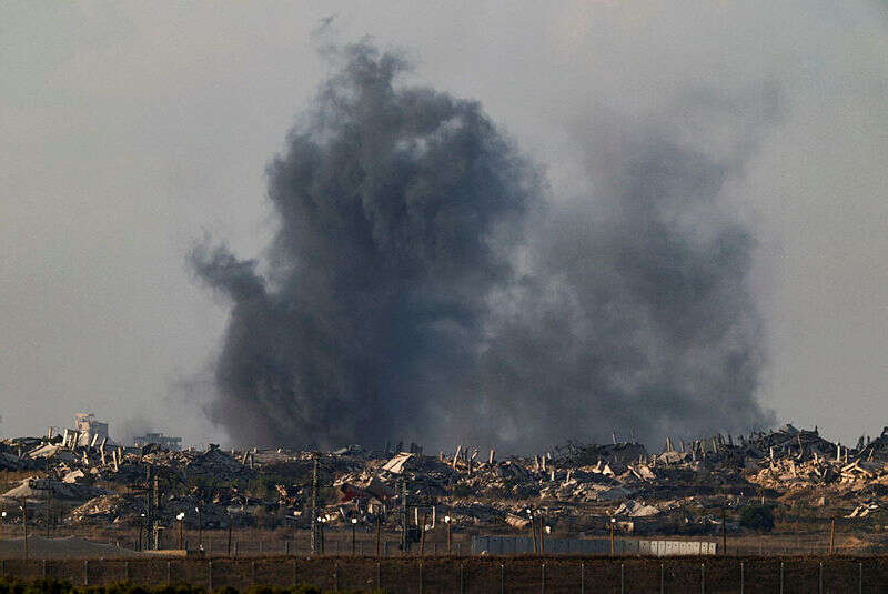 עזה. יותר מ-100 תקיפות של חיל האוויר , רויטרס