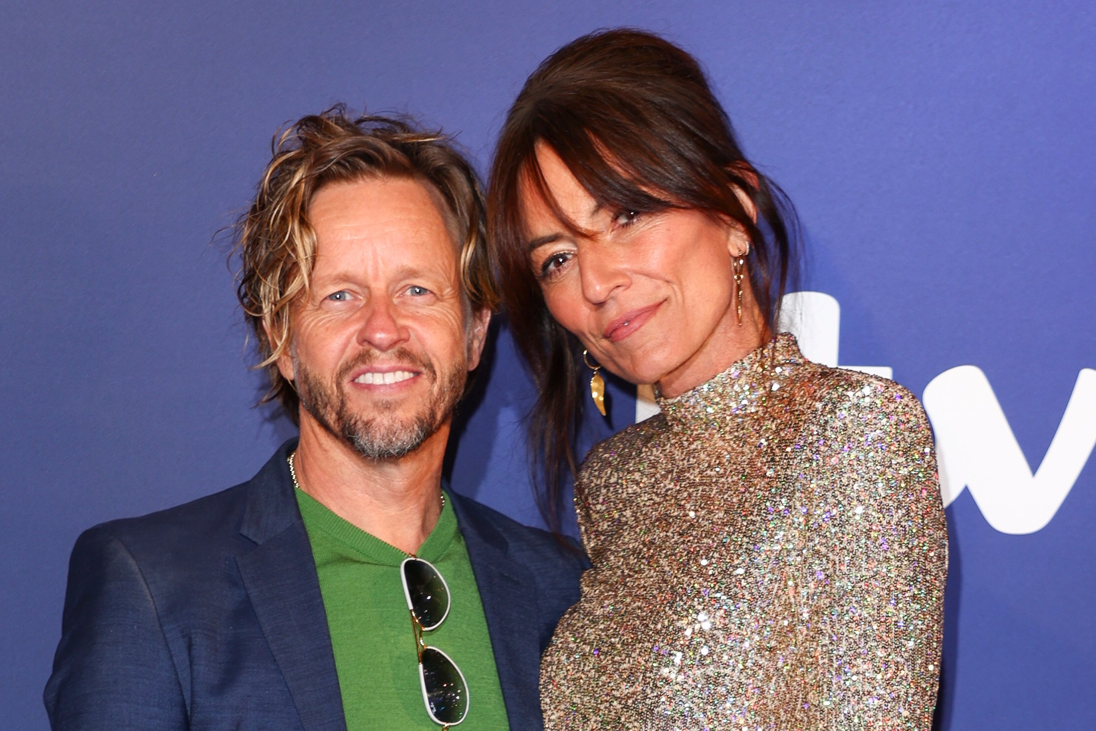 Michael Douglas and Davina McCall attending the ITV Palooza.