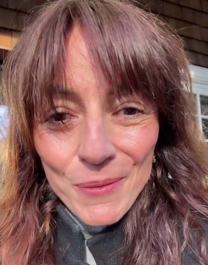 Davina McCall smiling.