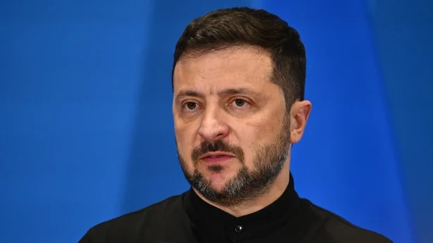 Volodymyr Zelensky participates in the Ukraine Recovery Conference 2025 in Rome, Italy