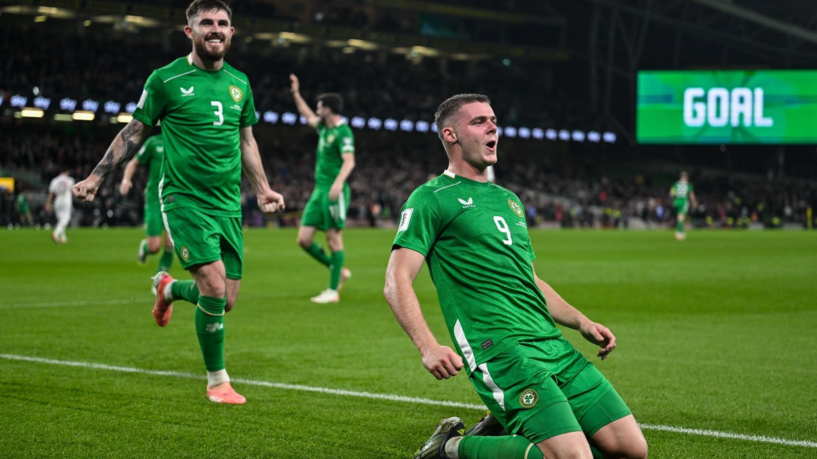 Ferguson included in Ireland squad for final qualifiers