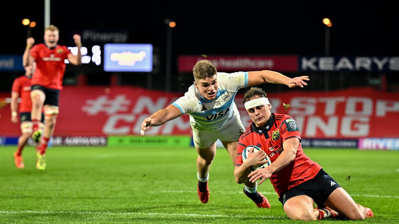 Youthful Munster power past Pumas XV for historic scalp