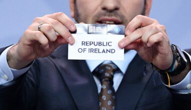 Ireland's World Cup play-off draw