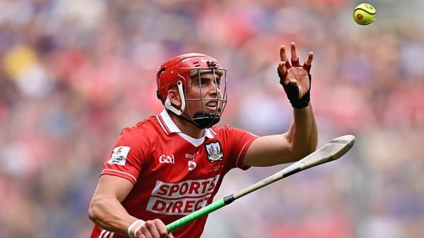 20 July 2025; Ciarán Joyce of Cork during the GAA Hurling All-Ireland Senior Championship final match between Cork and Tipperary at Croke Park in Dublin. Photo by Seb Daly/Sportsfile