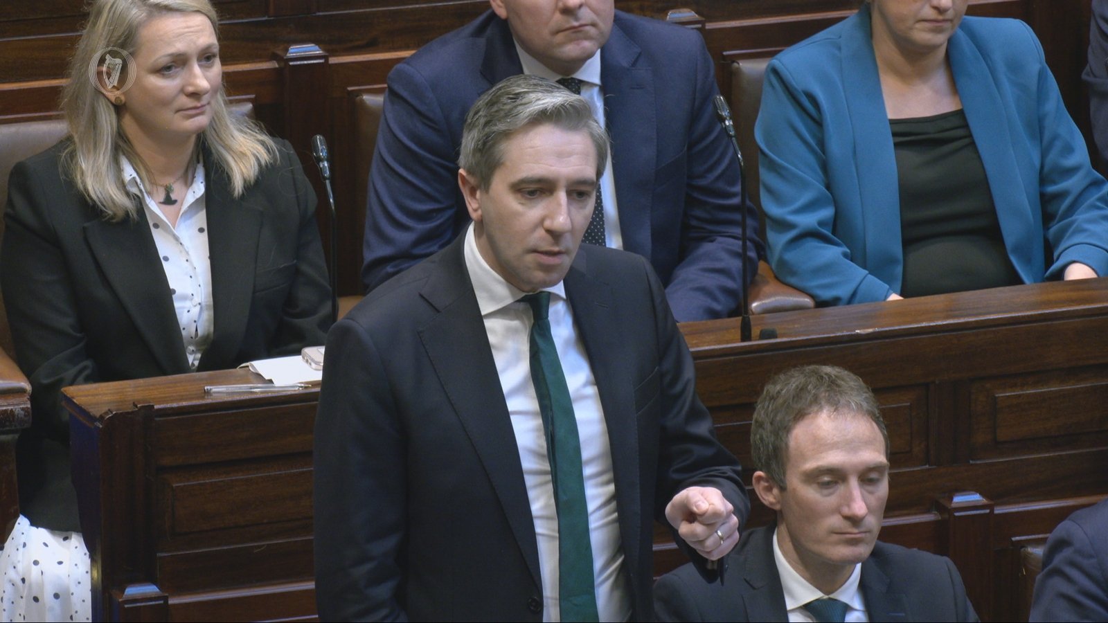 Harris 'shouted down by bully' as SF criticise Budget