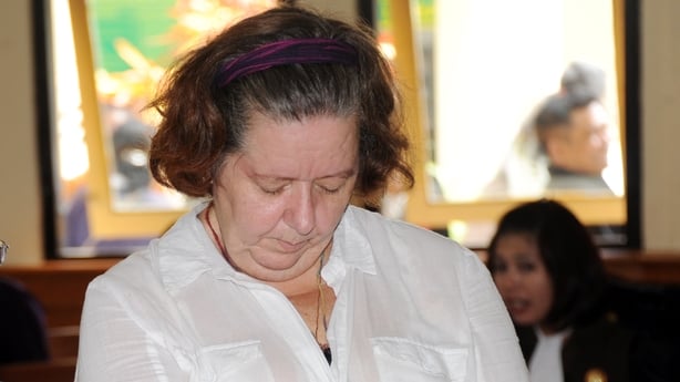 Lindsay June Sandiford pictured in court in Indonesia in 2013