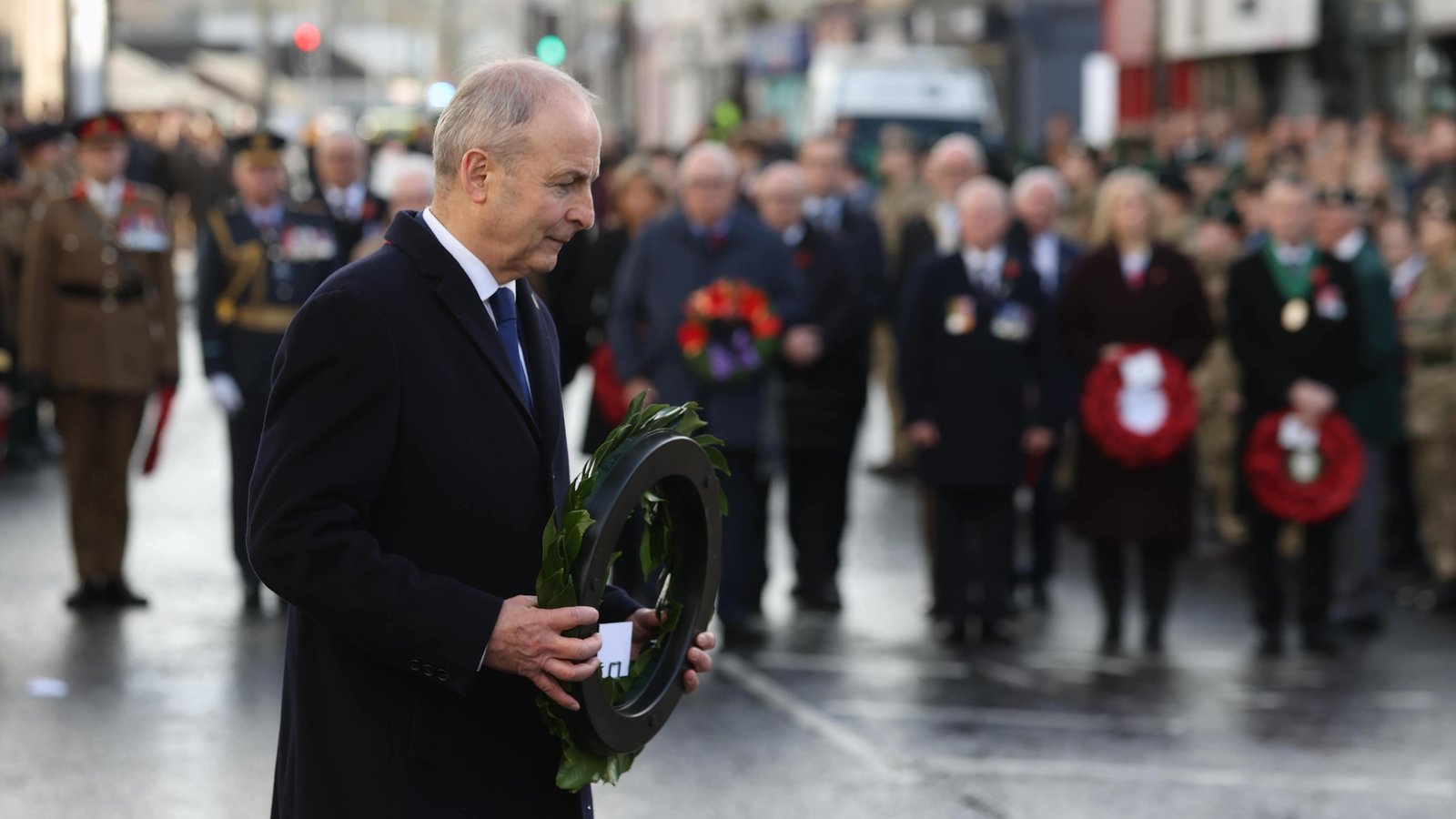 Taoiseach lays wreath at Remembrance Sunday ceremony