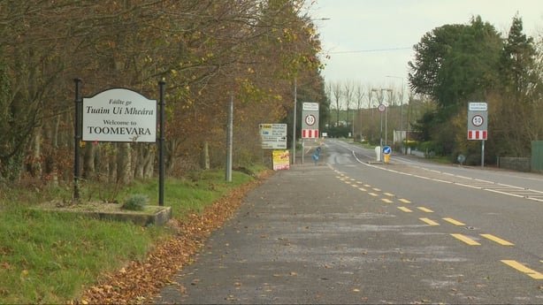 A road scene in Toomevara, Tipperary