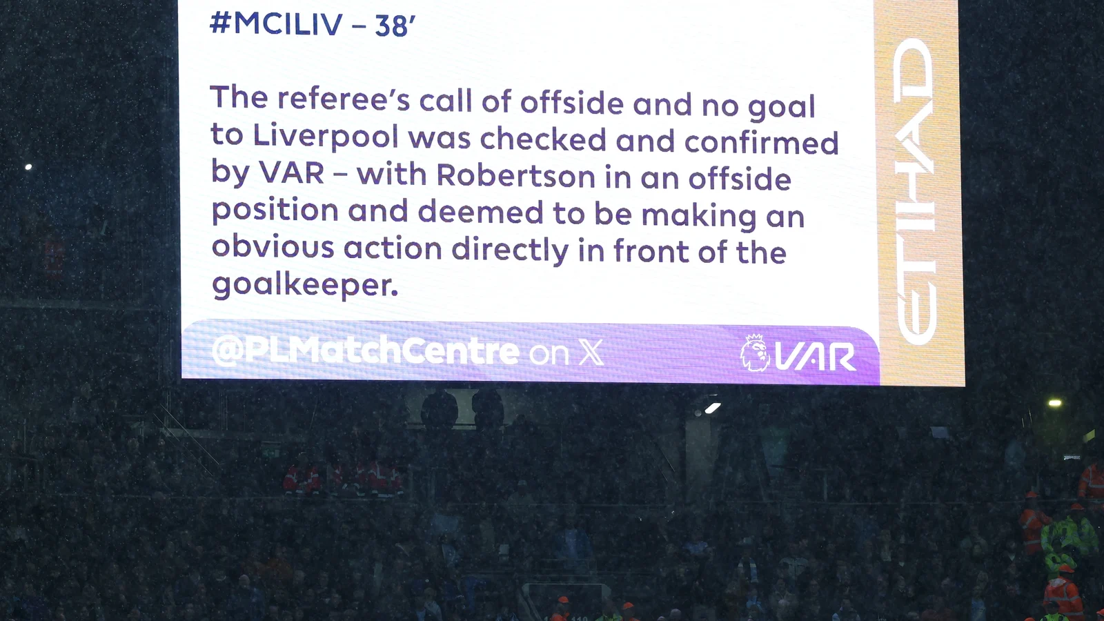 Liverpool contact PGMOL over disallowed Van Dijk goal