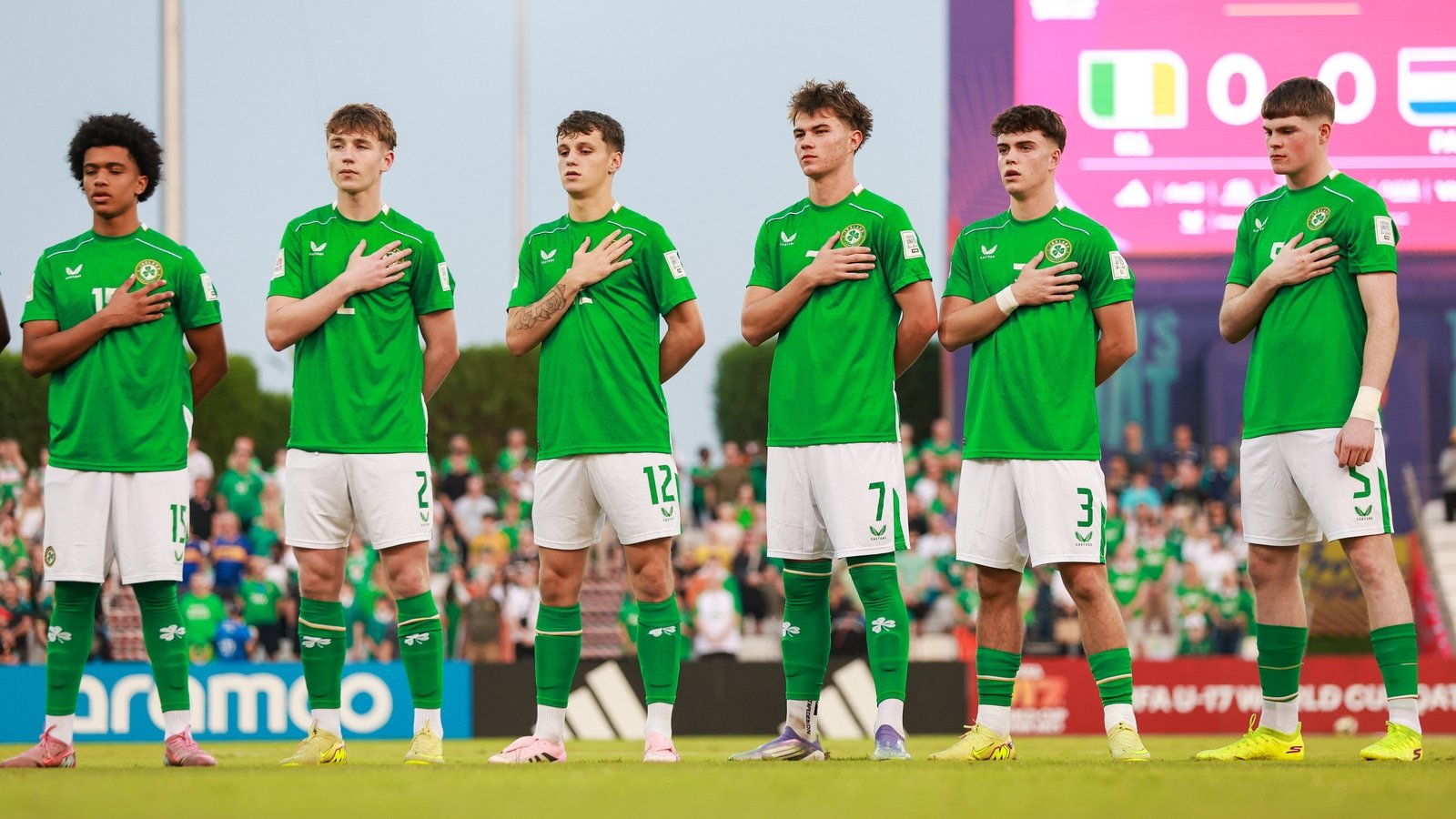 Ireland U17s to face Canada in last-32 at World Cup
